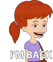 Im Back Jessi Glaser Sticker