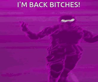 I'M Back GIF. This 328 x 273 animated GIF is part of our im back bitches collection. Created by Justbizzare. View the original animation, share it, or…