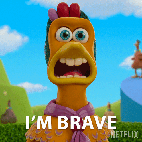 I'M Brave Molly GIF