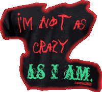 Im Crazy Im Crazy Meme Sticker