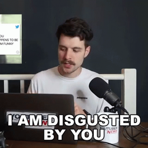 Im Disgusted By You Benedict Townsend GIF
