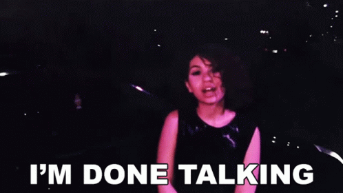 Im Done Talking Alessia Cara GIF. This 498 x 280 animated GIF is part of our i award you no points collection. Created by alessiacara. View the original…