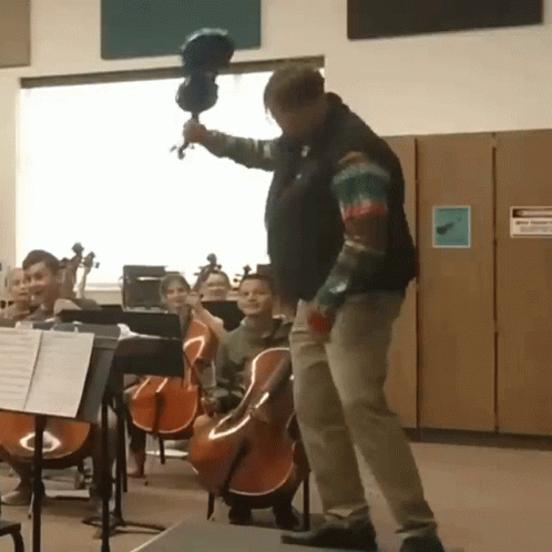 Im Done With This Violin Rob Landes GIF