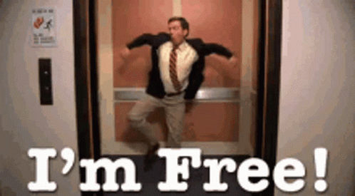 Im Free Excited GIF