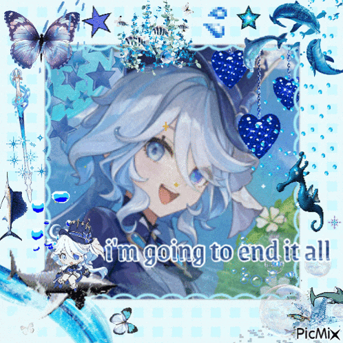Im Going To End It All Furina GIF