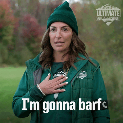 I'M Gonna Barf Sandra Wendland GIF