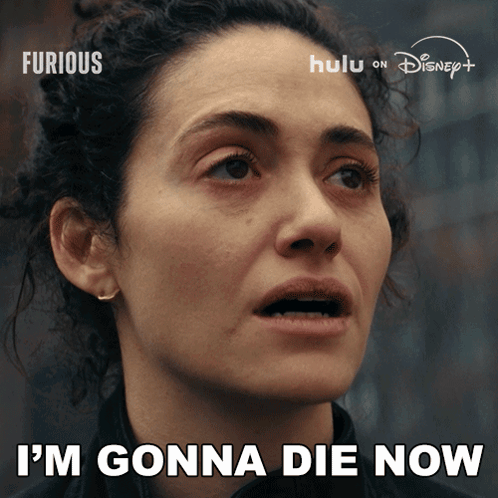 I'M Gonna Die Now Fbi Agent Alice Black GIF