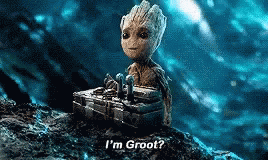 Im Groot Baby Groot GIF