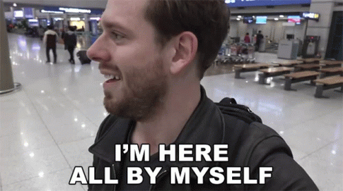 Im Here All By Myself Corey Vidal GIF