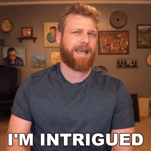 I'M Intrigued Grady Smith GIF
