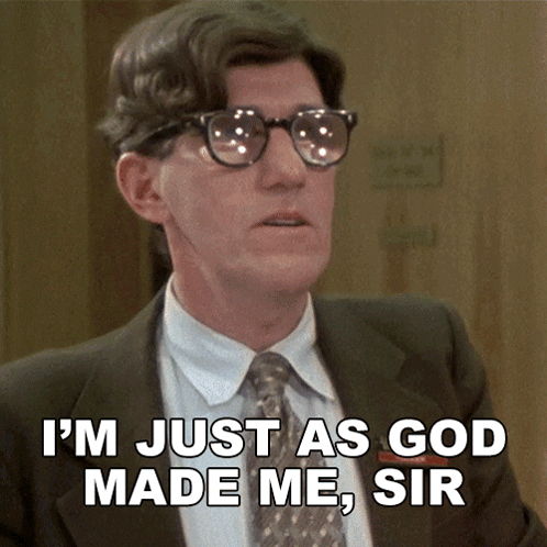I'M Just As God Made Me Sir Tucker Smitty Brown GIF. This 498 x 498 animated GIF is part of our thats a man baby collection. Created by spinaltap. View the…