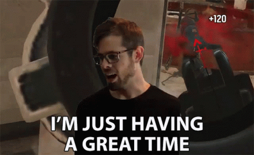 Im Just Having A Great Time Enjoy GIF