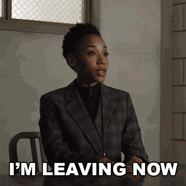 Im Leaving Now Carmen Moyo GIF