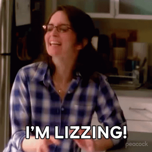 Im Lizzing Liz Lemon GIF