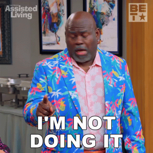 Im Not Doing It Mr Brown GIF. This 498 x 498 animated GIF is part of our kevin and perry collection. Created by betnetworks. View the original animation…