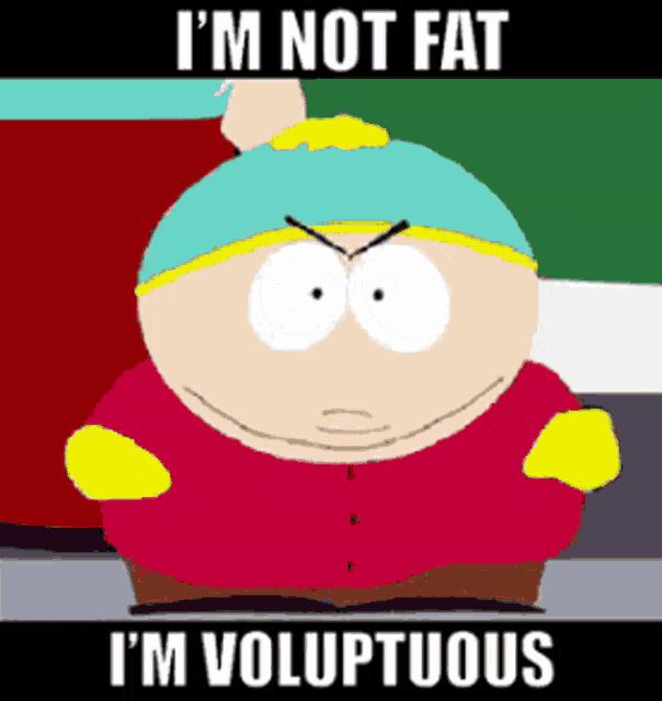 Im Not Fat Voluptuous GIF