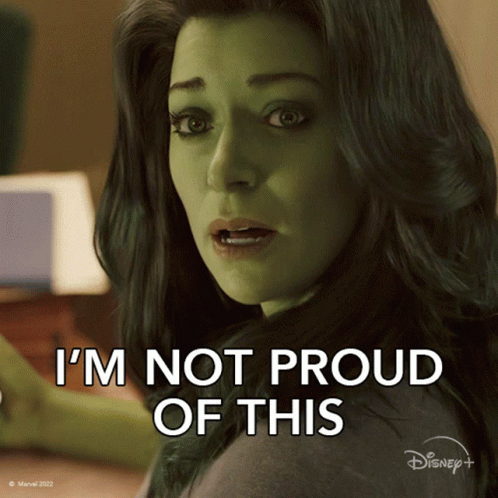 Im Not Proud Of This Jennifer Walters GIF