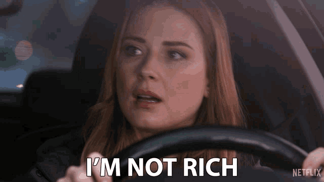 Im Not Rich Alexandra Breckenridge GIF