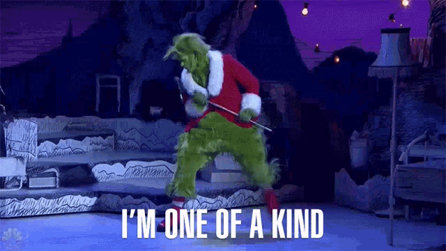 Im One Of A Kind Grinch GIF