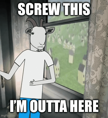 I'M Outta Here Cya GIF