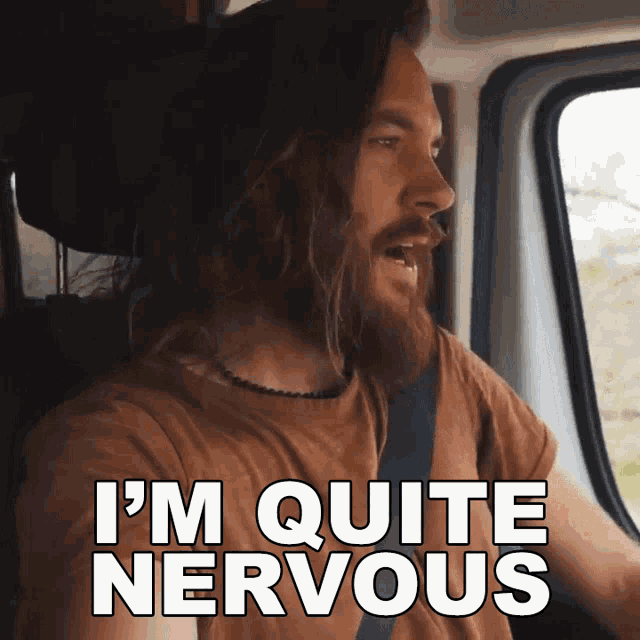 Im Quite Nervous Trent GIF