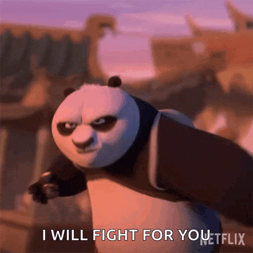 Im Ready To Fight Po GIF