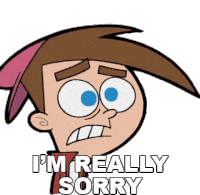 Im Really Sorry Timmy Turner Sticker