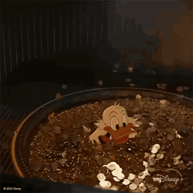 Im Rich Scrooge Mcduck GIF