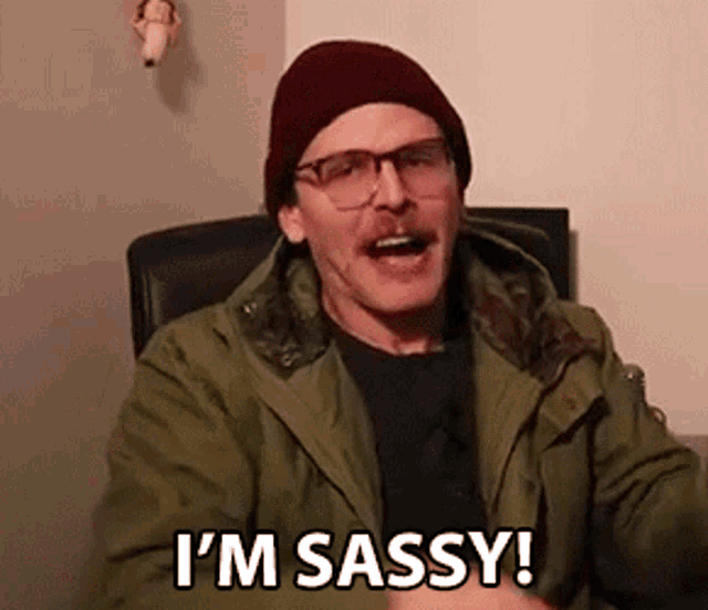 Im Sassy Ian Carter GIF