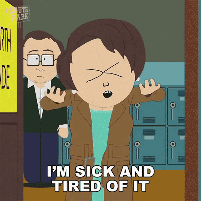 Im Sick And Tired Of It Betsy Donovan GIF