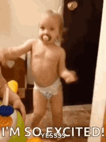 I'M So Excited Gif GIF