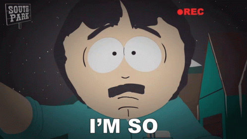 Im So Startled Randy Marsh GIF