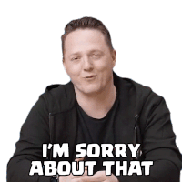 Im Sorry About That Rick Sticker