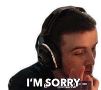 Im Sorry Benjamin Lupo Sticker