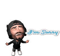 Im Sorry Mojichat Sticker