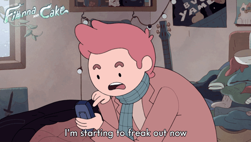 I'M Starting To Freak Out Now Gary Prince GIF