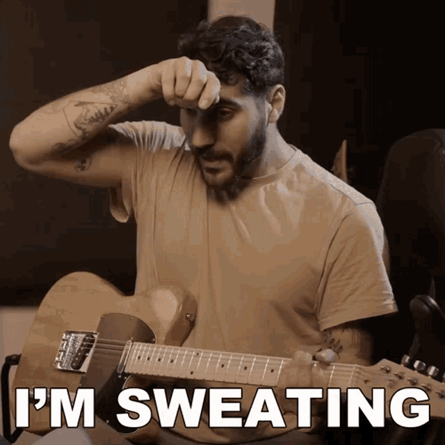 Im Sweating Rudy Ayoub GIF