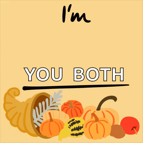 Im Thankful For Happy Thanksgiving GIF