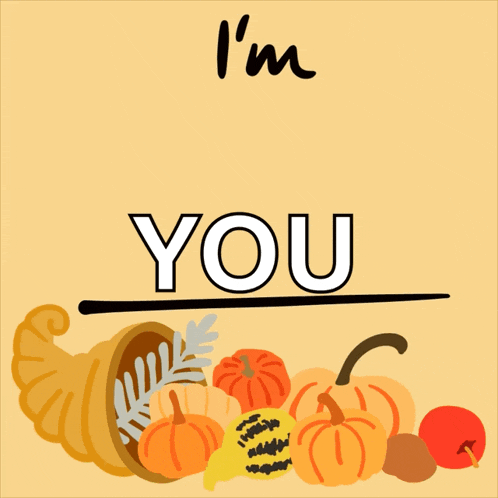 Im Thankful For Happy Thanksgiving GIF