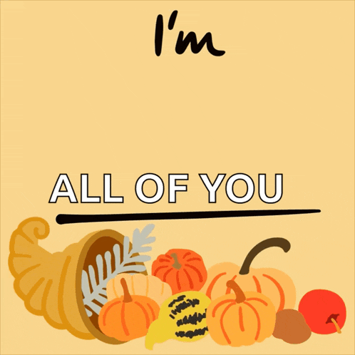 Im Thankful For Happy Thanksgiving GIF