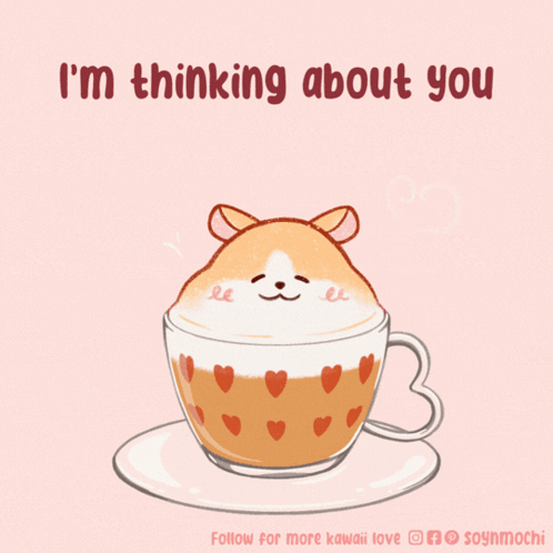 Im-thinking-about-you I'M-thinking-about-you GIF. This 498 x 498 animated GIF is part of our ich denk an dich collection. Related themes include good…