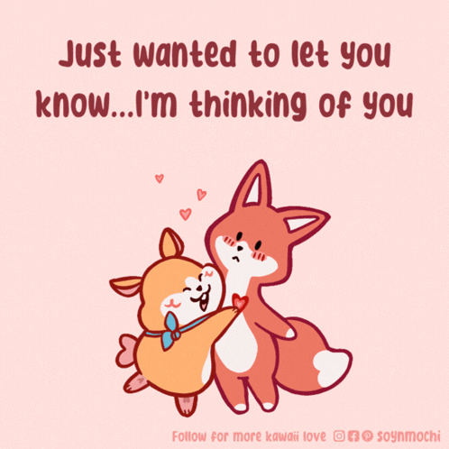 Im-thinking-of-you I'M-thinking-of-you GIF. This 498 x 498 animated GIF is part of our ich denk an dich collection. Related themes include i love you, i…