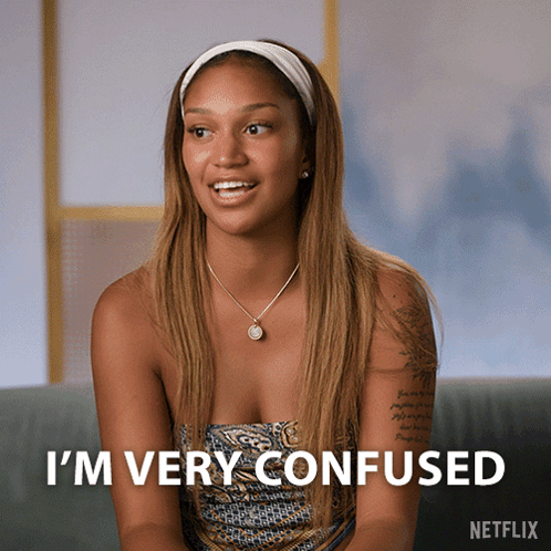I'M Very Confused Sydney GIF