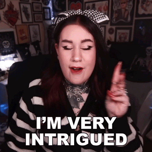 Im Very Intrigued Lauren Petrie GIF