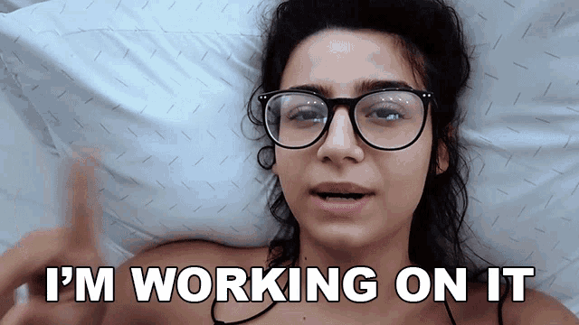 Im Working On It Nufo GIF