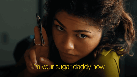 I'M Your Sugar Daddy Now Rue Bennett GIF