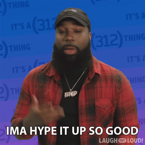 Ima Hype It Up So Good T Murph GIF. This 498 x 498 animated GIF is part of our hype man collection. Created by LOLNetwork. View the original animation…
