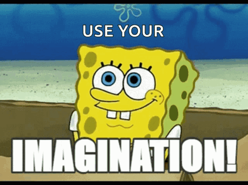 Imagination Spongebob Squarepants GIF