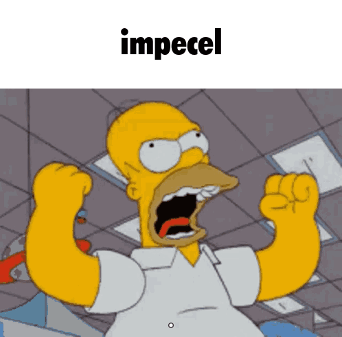 Impecel Homer Simpson GIF
