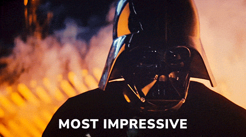 Impressive Darth Vader GIF